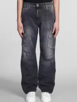 Balmain Jeans In Black Cotton