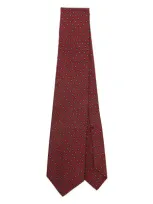 Barba Ties In Burgundy