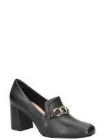 Bella Vita Women's Tam Square Toe Pumps In Black Leather