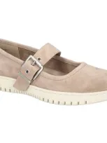 Bella Vita Women's Astro Mary Janes Shoes In Almond Kidsuede Leather