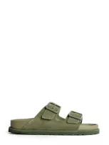 Birkenstock Sandals In Green