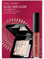 Bobbi Brown Glide & Glow Lip Gloss & Highlighter Set ($62 Value) In No Color