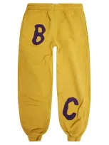 Bobo Choses Kids'  Pantalone Felpa B.c In Yellow