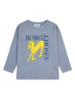 Bobo Choses Kids' Wonder Horse T-shirt In Blue