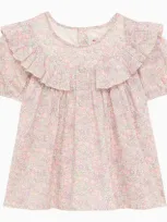 Bonpoint Kids' Pink Cotton Blouse