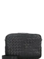 Bottega Veneta Camera Shoulder Bag In Black