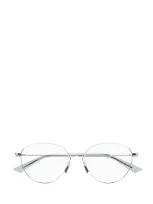 Bottega Veneta Eyeglasses In Silver