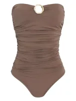 Brigitte Margareth Swimsuit In Brown