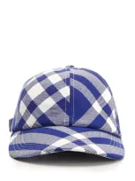 Burberry Baseball Hat In White