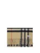 Burberry Cashmere Scarves In Brown