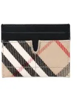 Burberry Vintage Check Cardholder In Multi