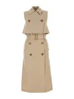 Burberry Dress In Brown