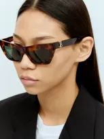 Burberry Havana Cat-eye Sunglasses In Brown