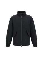 Burberry Quilts Jacket In Black