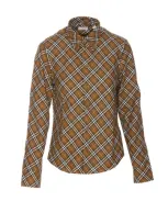 Burberry Shirts In Brown