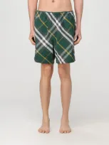 Burberry Swimsuit  Men Color Green In Grün