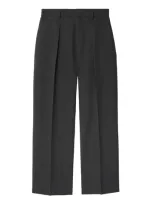 Burberry Trousers In Grey