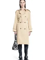 Burberry Woman Beige Coats