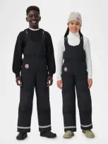 Canada Goose Kid's Eaglet Ski Overalls In Black