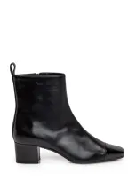 Carel Paris Estime 45mm Square-toe Boots In Black