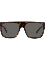 Celine Sunglasses In Marrone/marrone