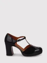 Chie Mihara Dajud 70mm T-bar Strap Pumps In Black