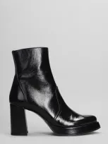 Chie Mihara Fentu 45 High Heels Ankle Boots In Black