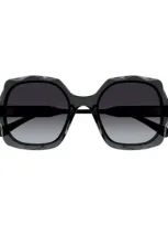 Chloé Ch02226s 001 Sunglasses In Black