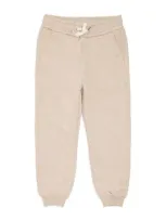 Chloé Kids' Beige Cotton Track Pants