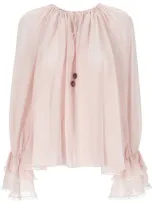 Chloé Drawstring Long In Pink