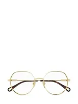 Chloé Eyeglasses In Gold