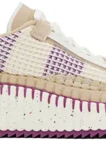 Chloé Purple Nama Sneakers In 52a Wild Purple