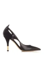 Chloé Saada High Heels Black Size 8.5 100% Bovine Leather