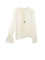 Chloé Topwear In Pristine White