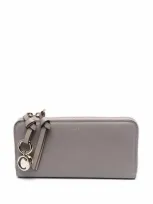 Chloé Chloè Wallets In Cashmere Grey