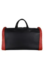 Christian Louboutin Sneakender Travel Bag In Red