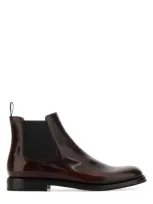 Church's Brown Leather Monmouth Wg Ankle Boots