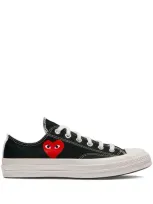 Comme Des Garçons Men's X Converse All Star Chuck Taylor '70 Low-top Sneakers In Black