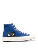 Comme Des Garçons X Converse Sneakers In Blue