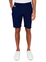 Construct Con.struct Solid Drawstring Performance Shorts In Navy