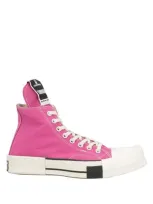 Converse X Drkshdw Woman Sneakers Fuchsia Size 9.5 Textile Fibers In Pink