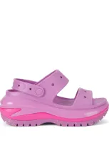 Crocs Mega Crush Platform Sandals In Pink