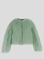 Des_phemmes Des Phemmes Jackets In Aquagreen