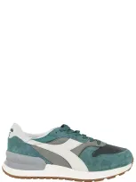 Diadora Logo Sneaker In Green