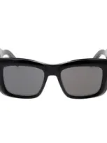 Dior Eyewear Xplorer S2i Rectangular Frame Sunglasses In Black