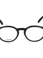 Dior Eyewear Round Frame Glasses In Black