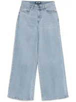 Dkny Wide-leg Jeans In Blue