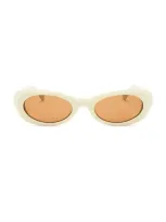 Dmy Studios Naomi Sunglasses In Ivory