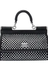 Dolce & Gabbana Sicily Hand Bags Black