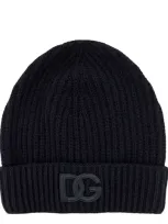 Dolce & Gabbana Beanie In Black